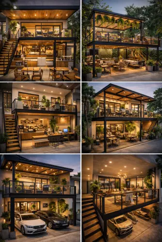 Mezannine Cafe Modern di Koja