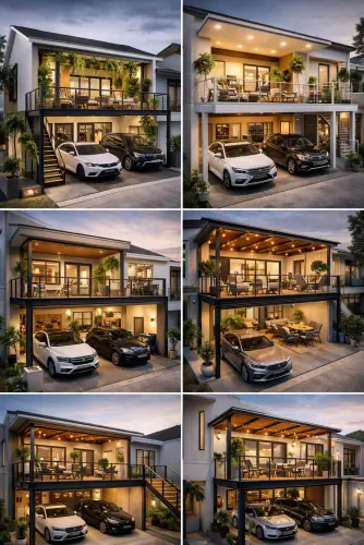 Mezannine Teras Rumah Keren di Koja