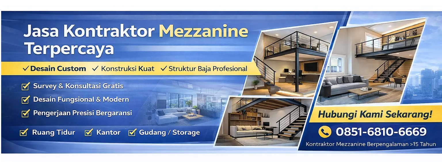 Jasa Pembuatan Mezzanine koja Bergaransi